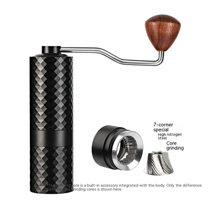 Handcrafted Elegance Meets Precision Grinding with Diamond Coffee Bean Grinder
